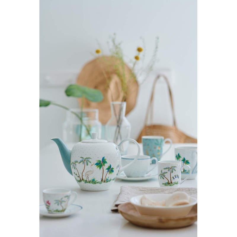 Pip Studio 51004119 Jolie Dots Gold Cup & Saucer Set