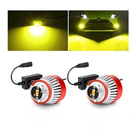 OPPLIGHT Genuine LED Fog Replacement, L1B LED Fog Lamp, Yellow, Yellow, Vehicle Inspection Compliant, Ultra-Bright, 5800LM, Genuine Replacement, Direct Fit, Hiace 7th Generation, Crown 220 Series