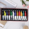 12 Color Acrylic Paint Set Hand Painted Wall Painting Pigment