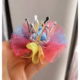 Mini Gold Crown Cupcake Topper Tiny Doll Tiara Crowns Crystal Rhinestone Crown for Baby Shower Birthday Wedding Christmas Prince Princess King Themed Party Decorations Newborn Photo Prop