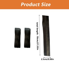 TUKEVA Pack of 2 Pickleball Paddle Grip Tape Grip Tape for Pickleball Grip Tape Non-Slip Grip Tapes Non-Slip Anti-Sweat Pickleball Grip Tape for Pickleball, Badminton Racket (Black)