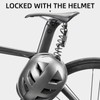 ROCKBROS Motorcycle Helmet Lock, Bike Helmet Lock, 4 Digit Little