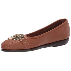 Aerosoles Women's Big Bet Ballet Flat, Tan, 8