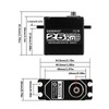 ANNIMOS 25kg/0.05s Brushless All-Metal RC Servo Waterproof High Torque Fast