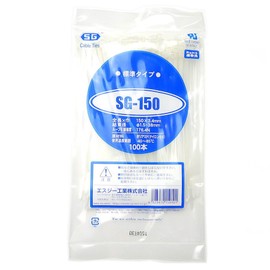 Durable Domestic Professional SG Ties (Length 5.9 inches (150 mm) SG-150