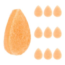 10 Pack Facial Sponge for Daily Cleansing and Gentle Exfoliating - Buff Puff Style Exfoliating Pads Perfect for Removing Dead Skin, Dirt and Makeup