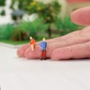 Evemodel P8715 100pcs HO Scale 1:87 Seated and Standing People
