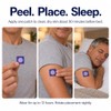 Parches para dormir para adultos, sin melatonina, magnesio, 30 parches