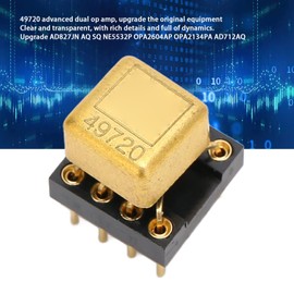 Dual Operational Amplifier, LME49720HA HiFi Amplifier Board Upgrade AD827JN AQ SQ NE5532P OPA2604AP OPA2134PA AD712AQ, Used in Decoder, Music Player, Preamp, Headphone Power Amplifier