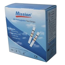 MISSION (Acon) Hemoglobina 50 Tiras Reactivas