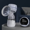 Electric Breast Pump Portable Rechargeable Silent Breastfeeding Milk Extractor Large