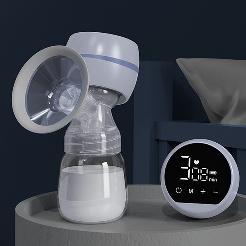 Electric Breast Pump Portable Rechargeable Silent Breastfeeding Milk Extractor Large