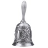 Fayemint Hand Bell, Hand Table Bell, Classic Zinc Alloy Bell,