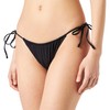 Hurley Women's Solid Cheeky Tie Side Bikini Bottoms