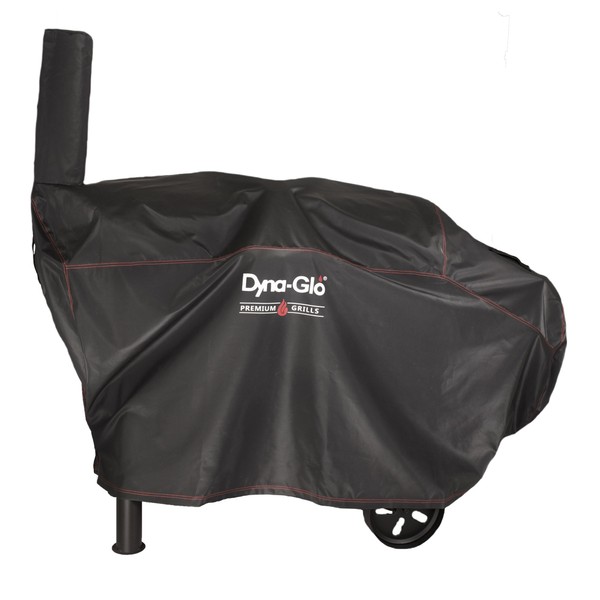 GHP Group DG962CBC Barrel Charcoal Cover, Fits Grill Size: 70.47" W x 20.9" D x 39.76" H (178.99 x 53.08 x 100.99 cm), Black