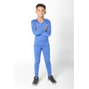 EVERYDAY KIDS Boys Light Blue Thermal Top and Bottom Underwear