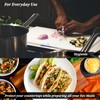 BlissMart White Chopping Board for Kitchen Multipurpose for Cutting Anti-Slip