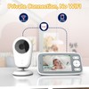 4 Inch Baby Monitoring Camera Wireless 2.4G 2 Way Talk