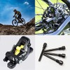 Auto-plaza 4X M4 Titanium Bolts for Bicycle Disc Brake Pad