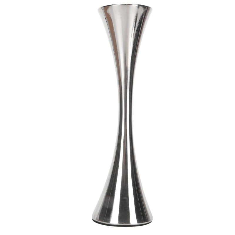 Stainless Steel Vase Innovative Elegant Modern Style Round Mouth Metal