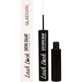GladGirl Lash Lock Black Coating Sealant for Eyelash Extensions - Ultimate Aftercare - Long-Lasting, Waterproof, Enhances Shine, Protects & Extends Lash Life, 4ml