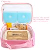 FlowFly Kids Lunch box Insulated Soft Bag Mini Cooler Back