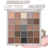 Eyeshadow Palette 25 Highly Pigmented Cool Toned Shimmer Matte Eye