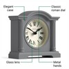 Jones Clocks® Kensington mantel clock | Classic arch top clock