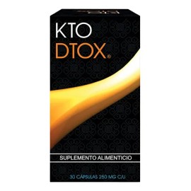 Keto Detox Ener Green Suplemento Nutricional Cúrcuma 30 Cápsulas