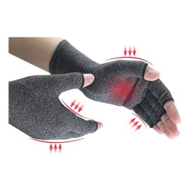 Art Lalic Guantes Termicos Compresion Artritis Circulacion Sin Dedos C