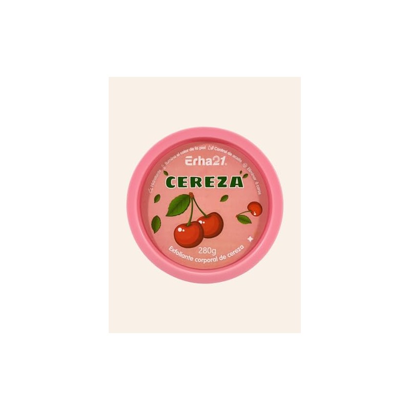Exfoliante Facial Y Corporal De Cereza, Hidrata Aclara Manchas 1