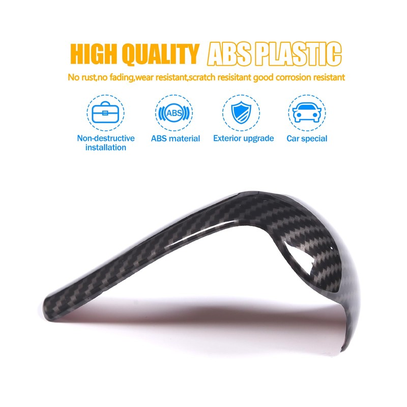 YANER Fit Gear Knob Cover, ABS Gear Lever Cover for