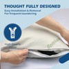 ForZzz Waterproof Bamboo Pillow Protector Cover (2 Pack, Green) 100%
