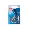 PRYM 267261 Skirt waistband fasteners Size 25mm; black-coloured, 2 pieces
