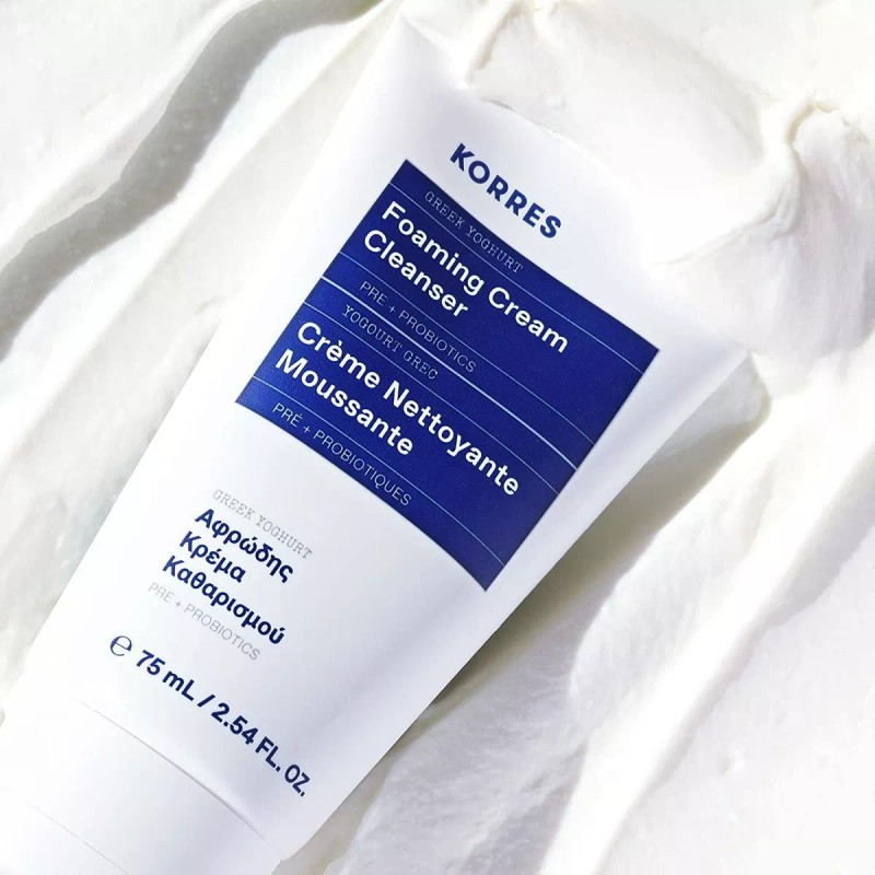 Korres Limpiador De Crema Espumante De Yogur Griego, 5.1 Fl