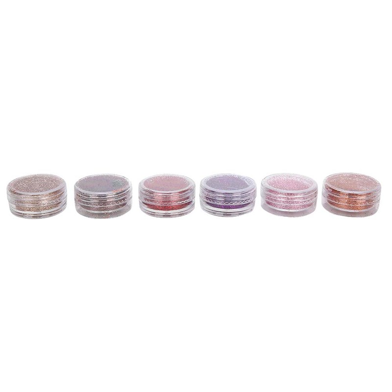 Nail Manicure Set Glitter Powder Nail Tips Brush Nail Art