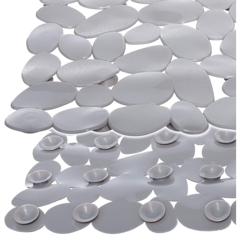 Stone-look shower mat / bath mat, 53 x 53 cm