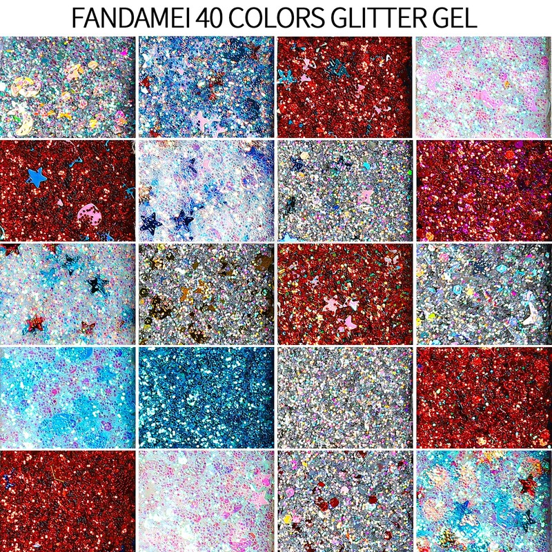 Red White and Blue Face Glitter, 4th of July Glitter