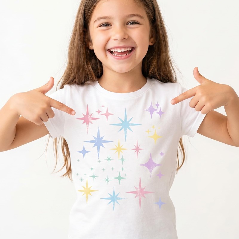 HJZHII 6Pcs Large Star Stencil for Painting, Reusable Star Stencil