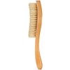 GranNaturals Soft Bristle Hair Brush - Curved Boar Bristle Vintage