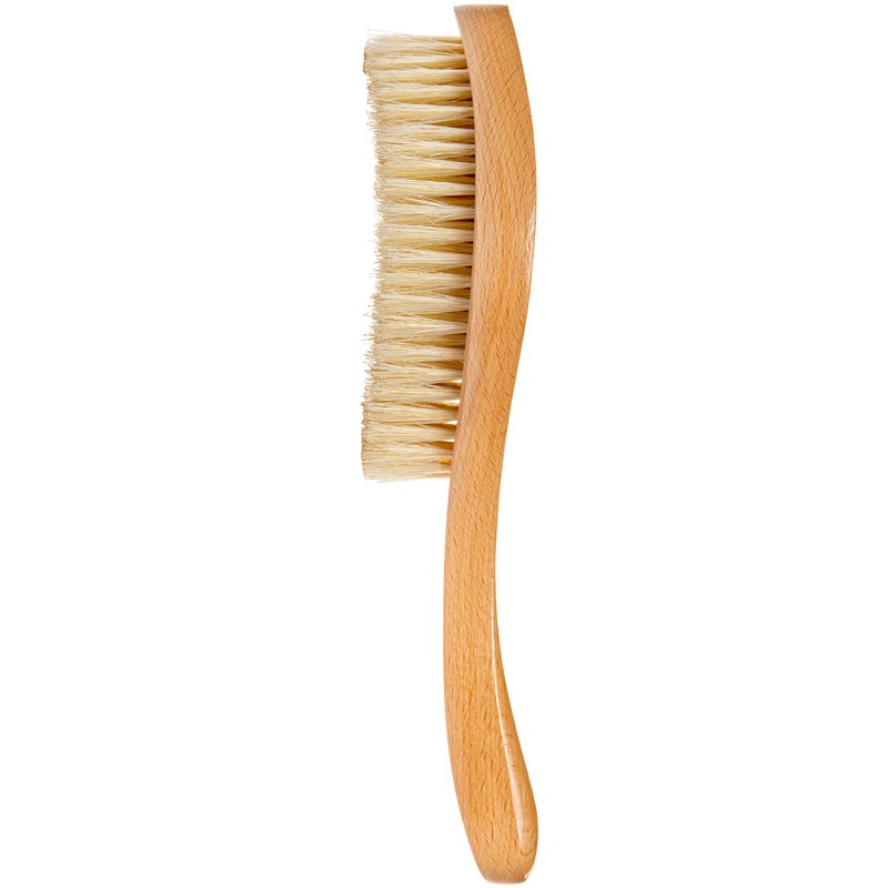 GranNaturals Soft Bristle Hair Brush - Curved Boar Bristle Vintage