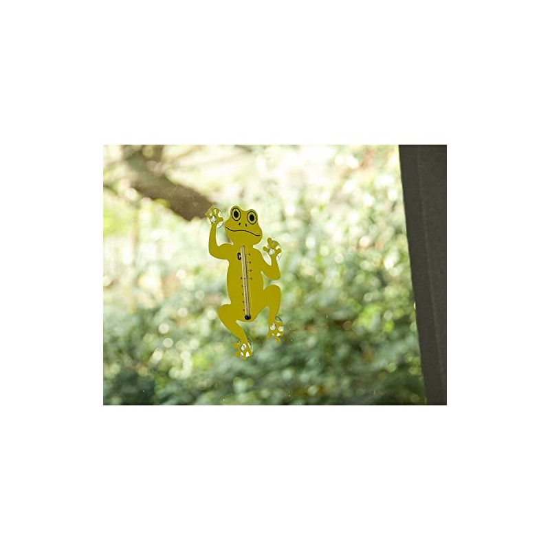 HAB & GUT -tg003 Window Thermometer Frog with Suction Cups