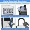 ZHEGE Key Lock Box for Outside, Safe Lock Box for