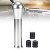 15cm/5.9in Manual Automatic Shift Knob Gear Stick Aluminum Alloy Accessory