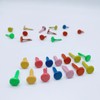 QZKJQDD Pack of 200 pattern bag clips, pattern clips, round