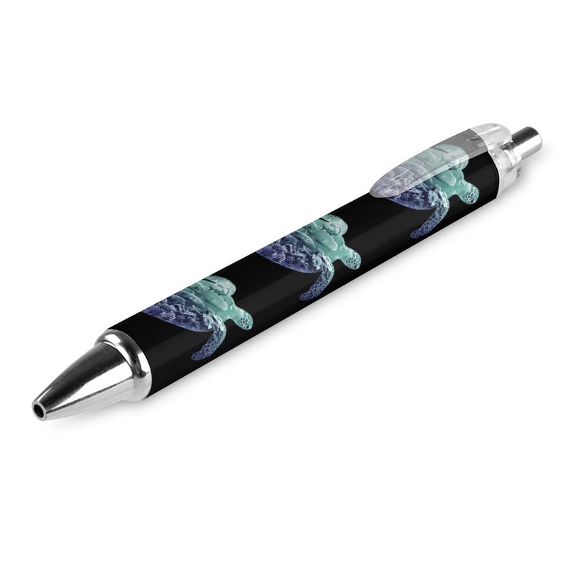 Ocean Life Sea Turtle Retractable Ballpoint Pen 0.5mm Bold Point