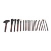 21pcs Makeup Brush Set Wooden Handle Eyeshadow Foundation Blush Brush