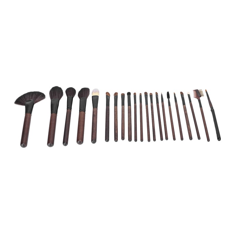 21pcs Makeup Brush Set Wooden Handle Eyeshadow Foundation Blush Brush