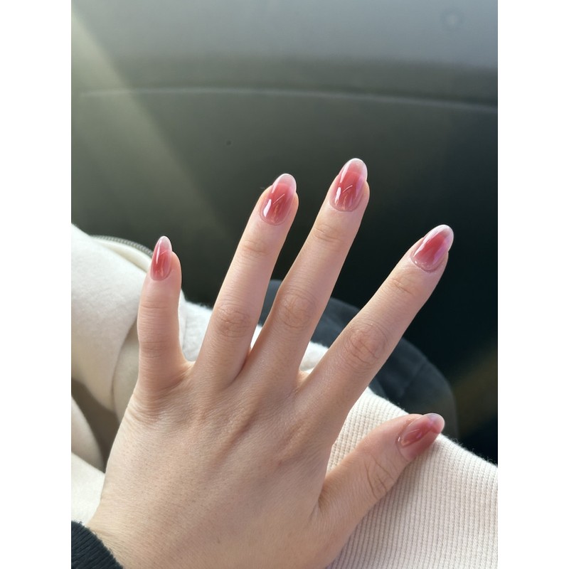 [Highly recommendedTanghulu Nail] Plum Melting Lip Glow - Almond flat