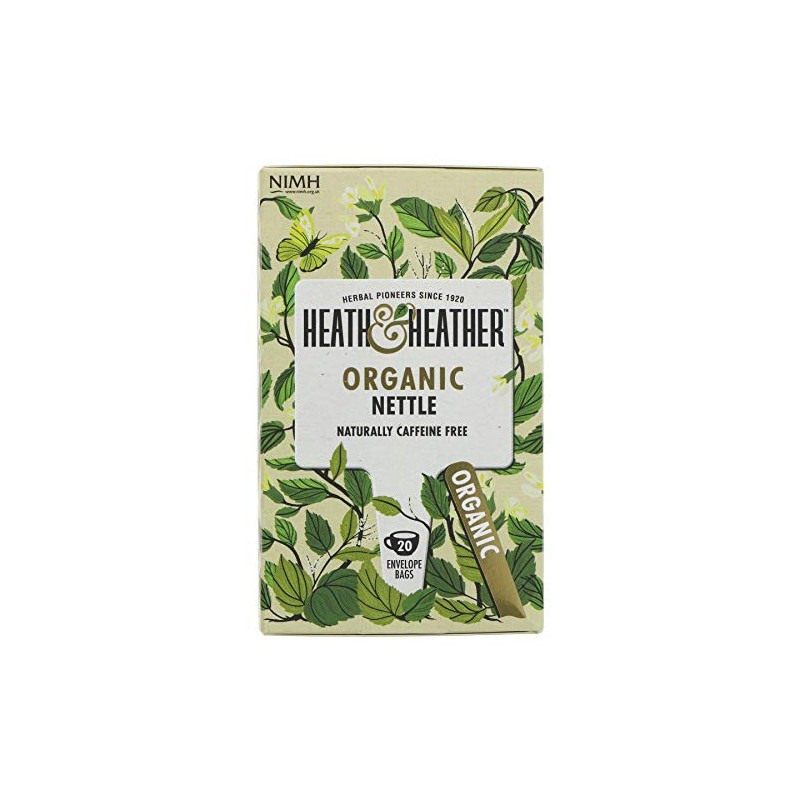 Heath & Heather Nettle Tea Bags (Pack of 6, Total